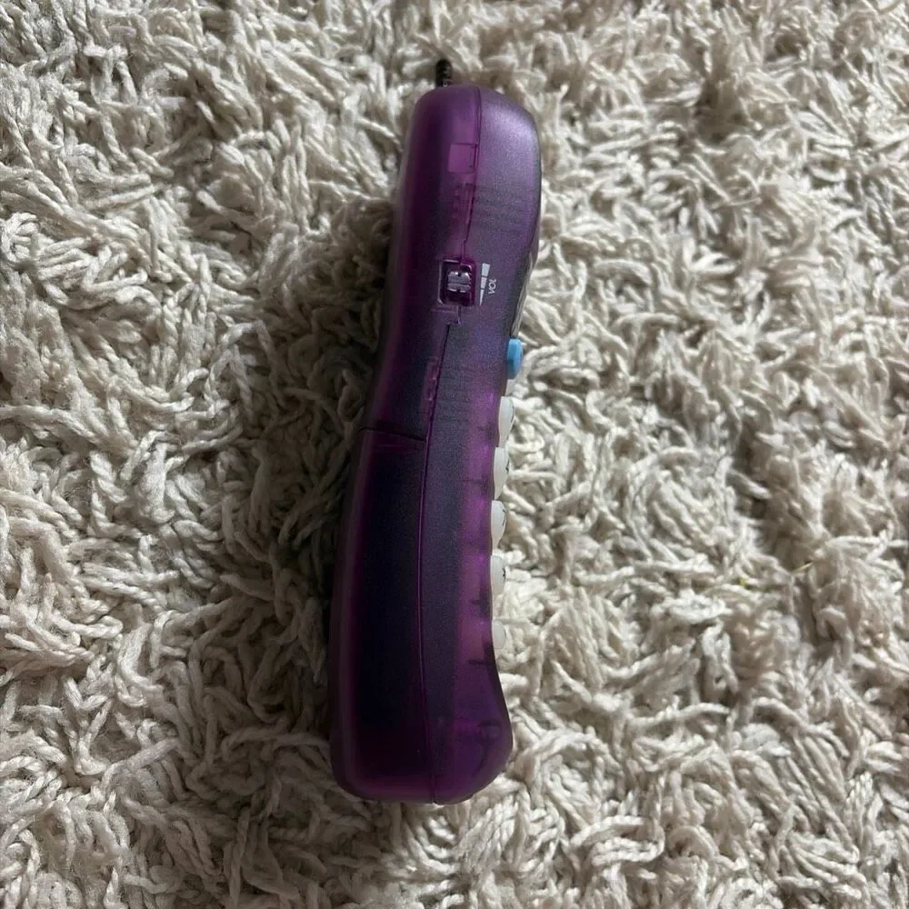 Awesome VTech VT 02 9121 Translucent Purple cordless phone Y2K 90s